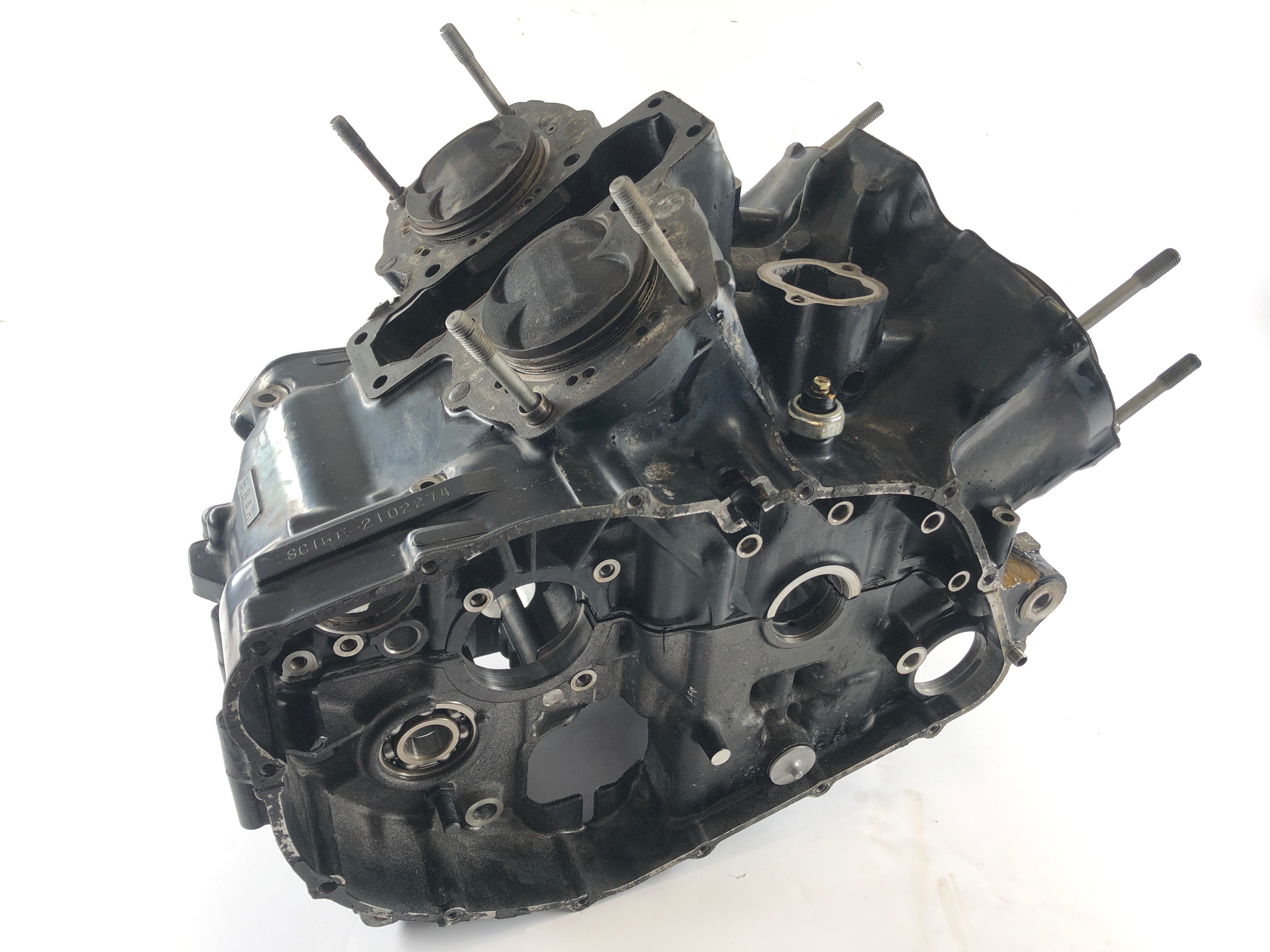 Honda VF 1000 F SC15 [1986] - Engine housing empty housing with piston