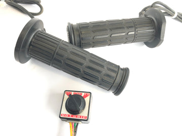 Yamaha Grizzly 660 AM03W [2003] - Gribet Set opvarmede opvarmningshåndtag - 0