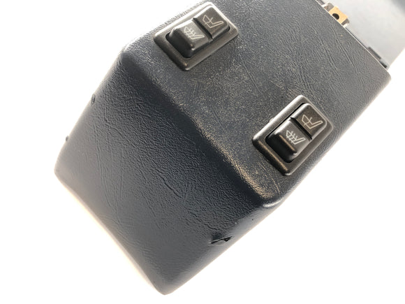 BMW M 535i E28 [1986] - Mittelkonsole hinten mit Schalter Sitzheizung