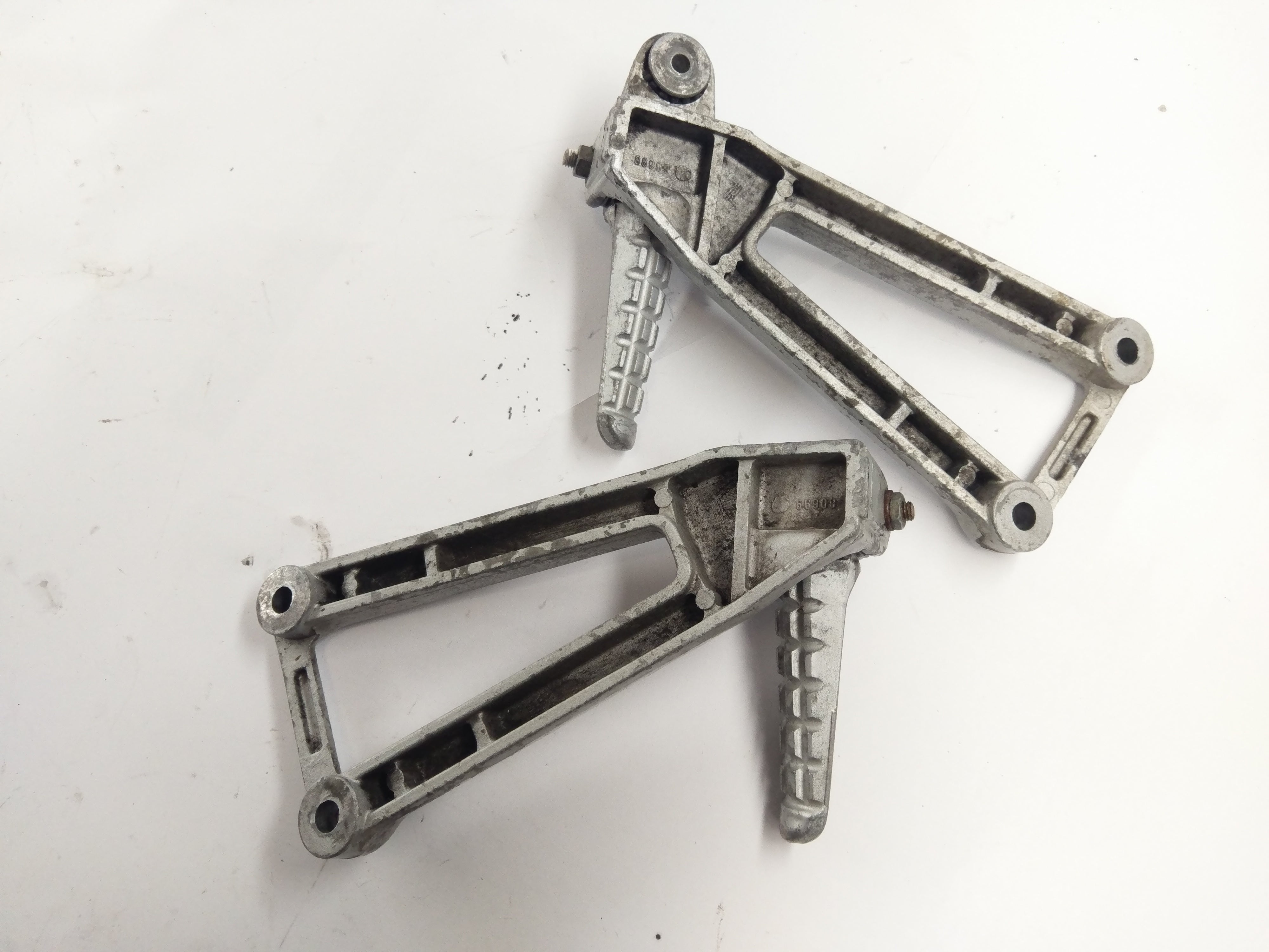 Cagiva Mito 125 8P MK1 [1991] - Footrests Passenger pegs with holder set