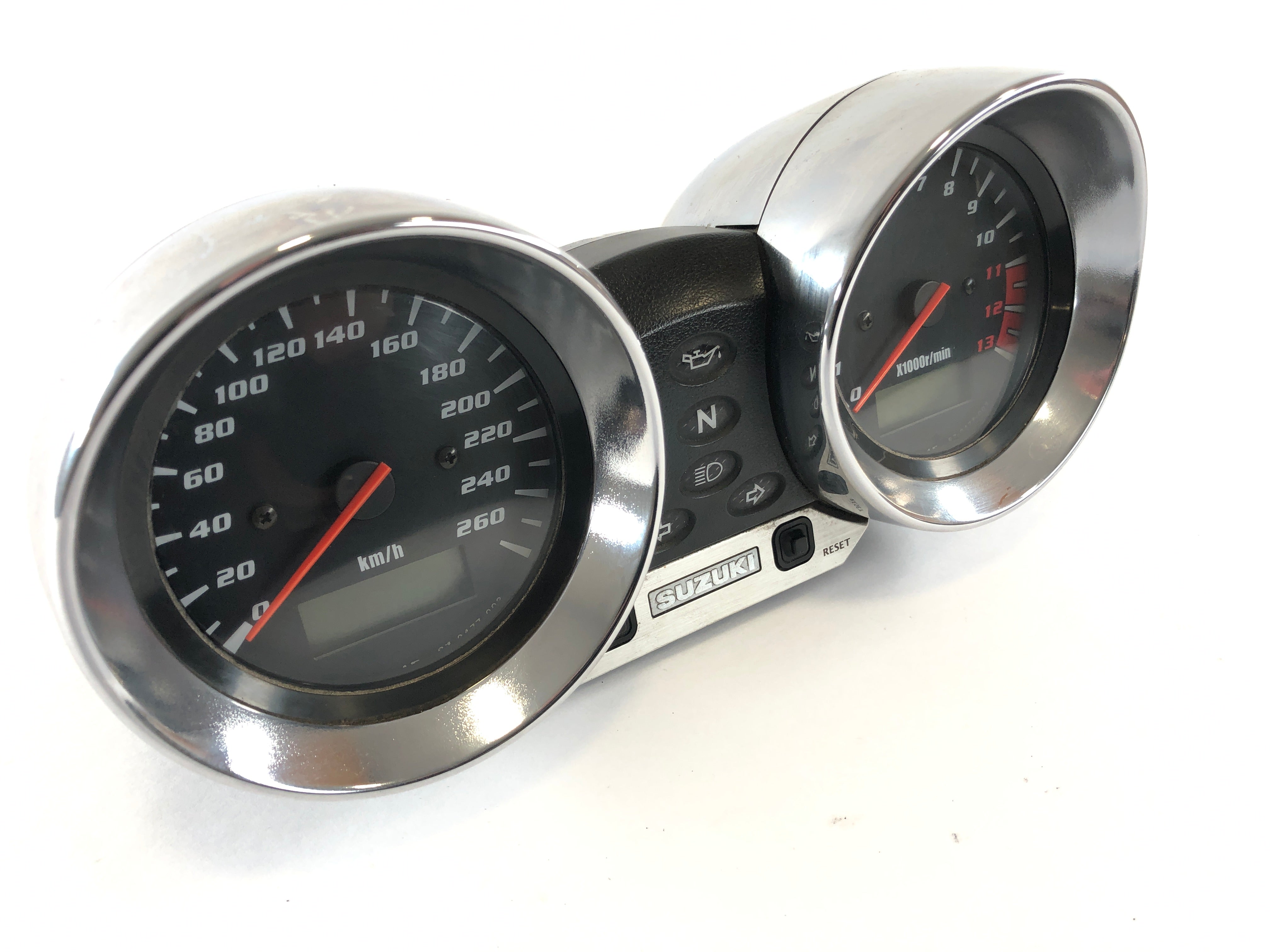 Suzuki Bandit GSF 1200 S WVA9 [2001] - Cockpit fittings speedometer 97088 km