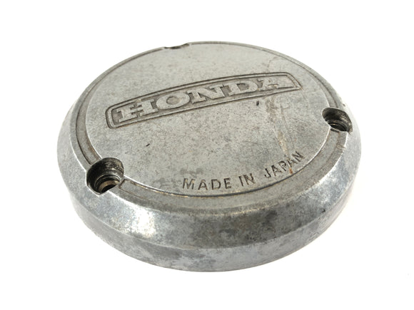 Honda CJ 360 T [1980] - Vertainaattorin kansi moottorin kannen ulkopuolella