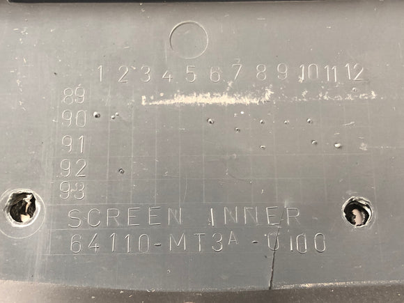 Honda ST 1100 SC26 Pan European [1990] - parabrezza del rivestimento interno