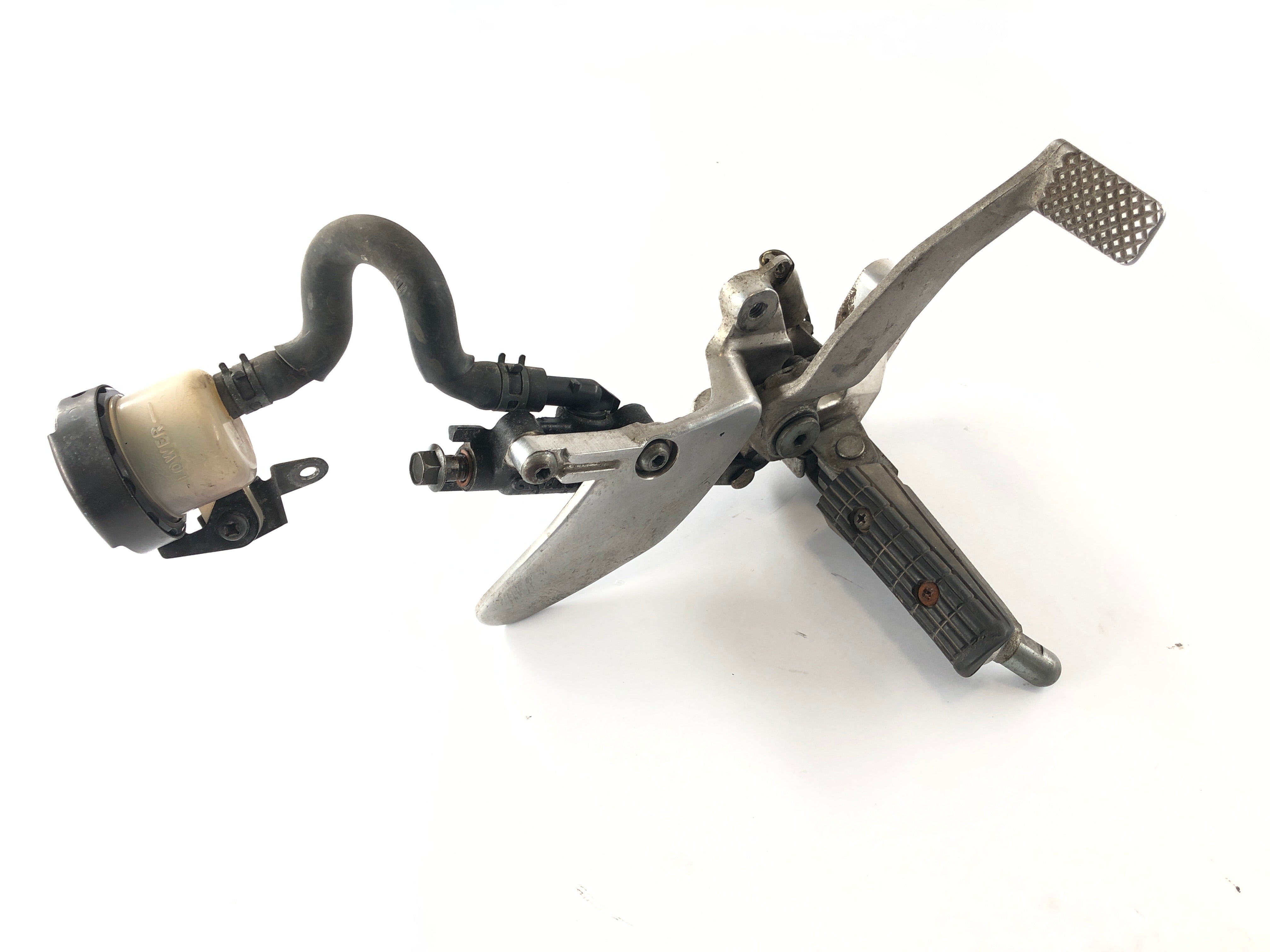 Yamaha YZF 750 R 4HN [1995] - Right footrest with brake pump and brake lever