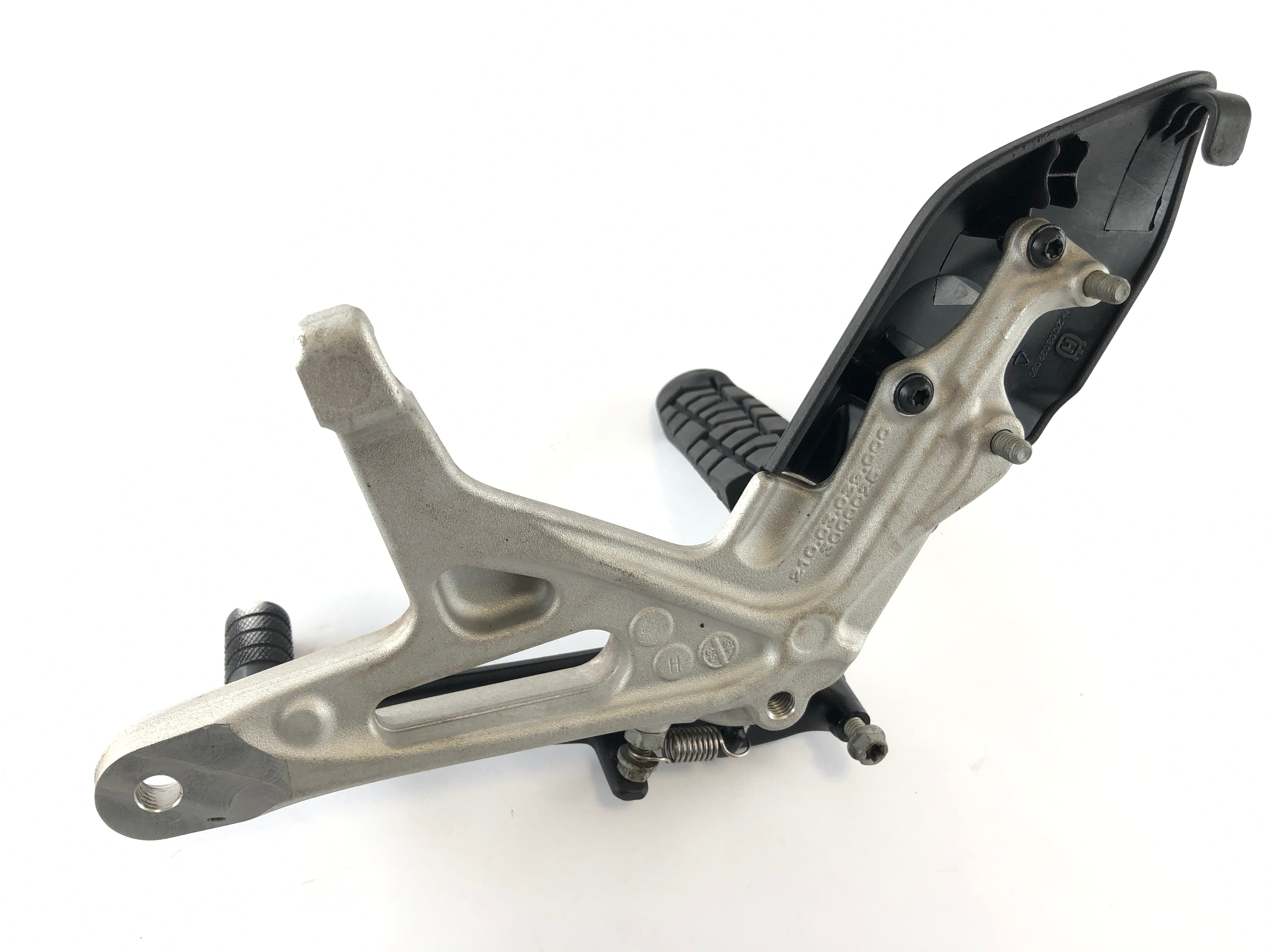 Husqvarna 701 Vitpilen [2018] - Driver footrest right with holder and brake pedal