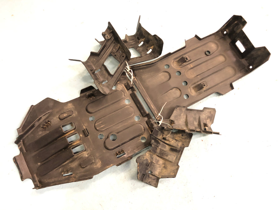 Yamaha Grizzly 660 AM03W [2003] - Unterbodenverkleidung Set