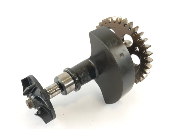 KTM Duke 690 A3 [2012] - компенсационный вал с колесом водяного насоса