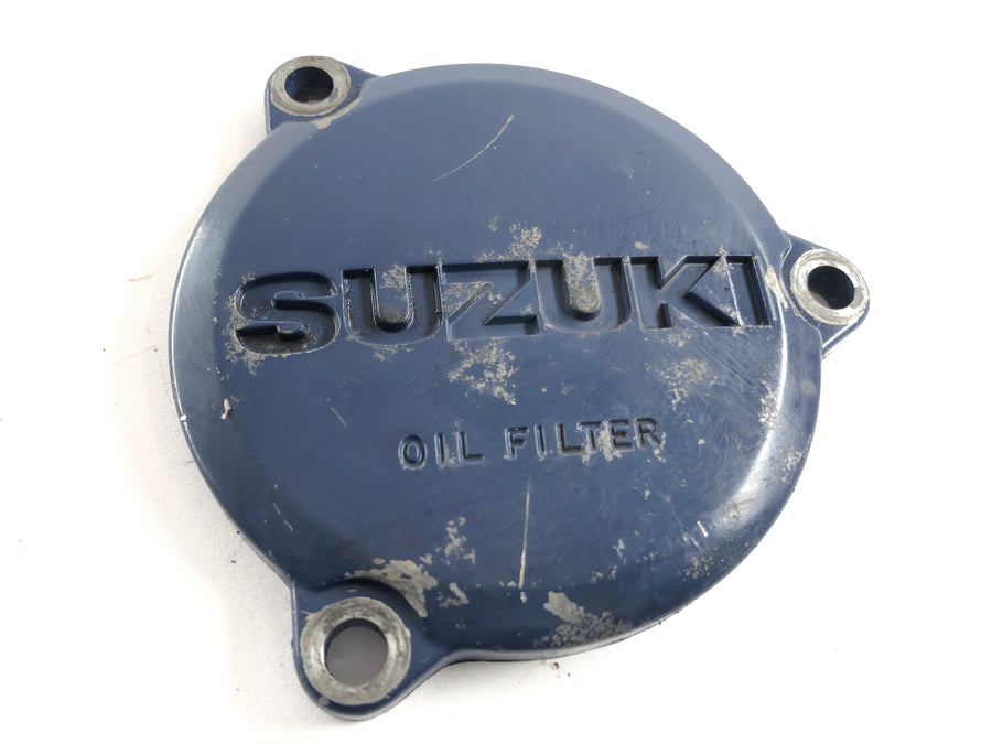 Suzuki DR 750 S SR41B [1988] - eļļas filtra vāks motora vāks