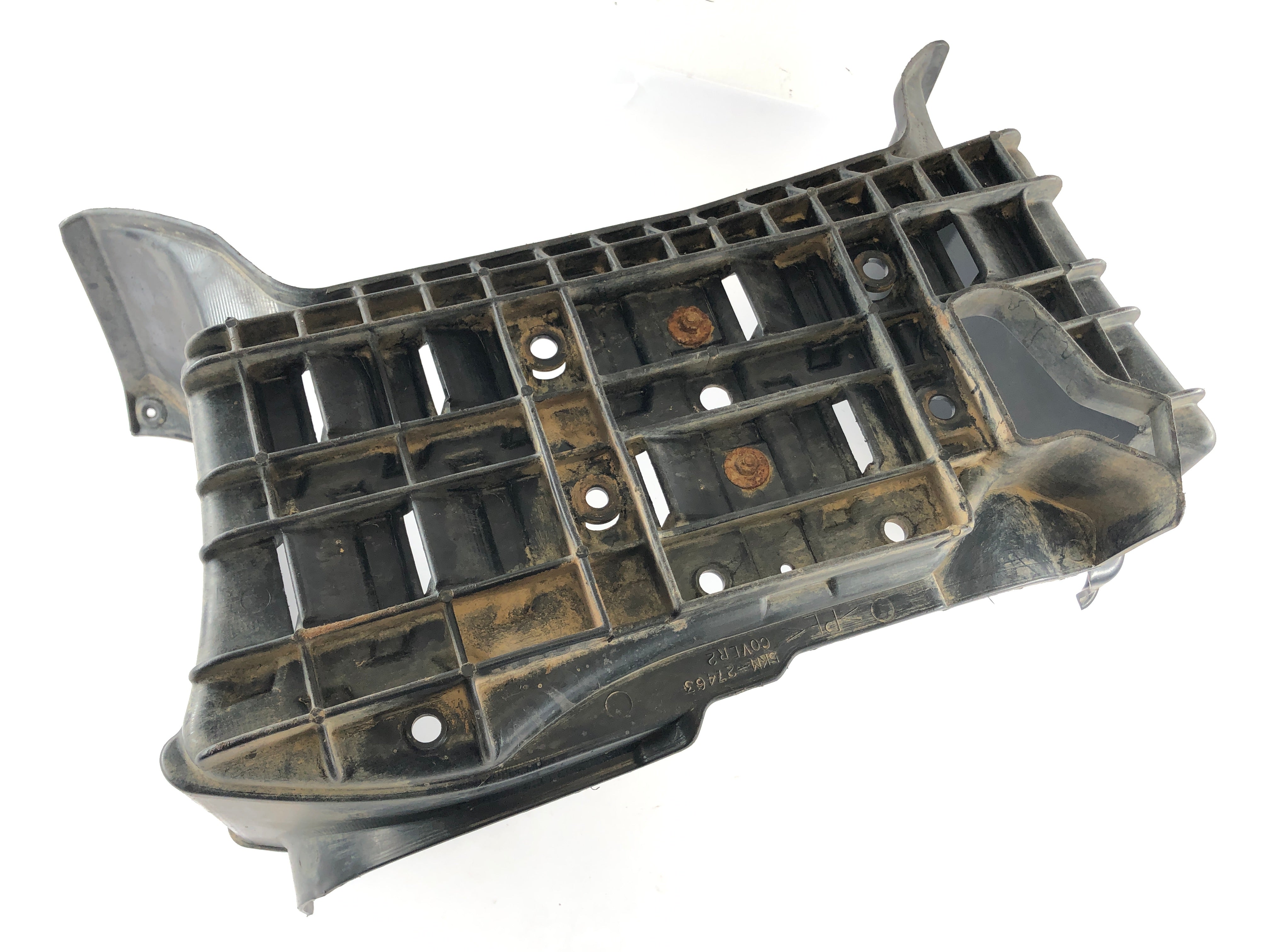 Yamaha Grizzly 660 AM03W [2003] - Footrest plate right footboard