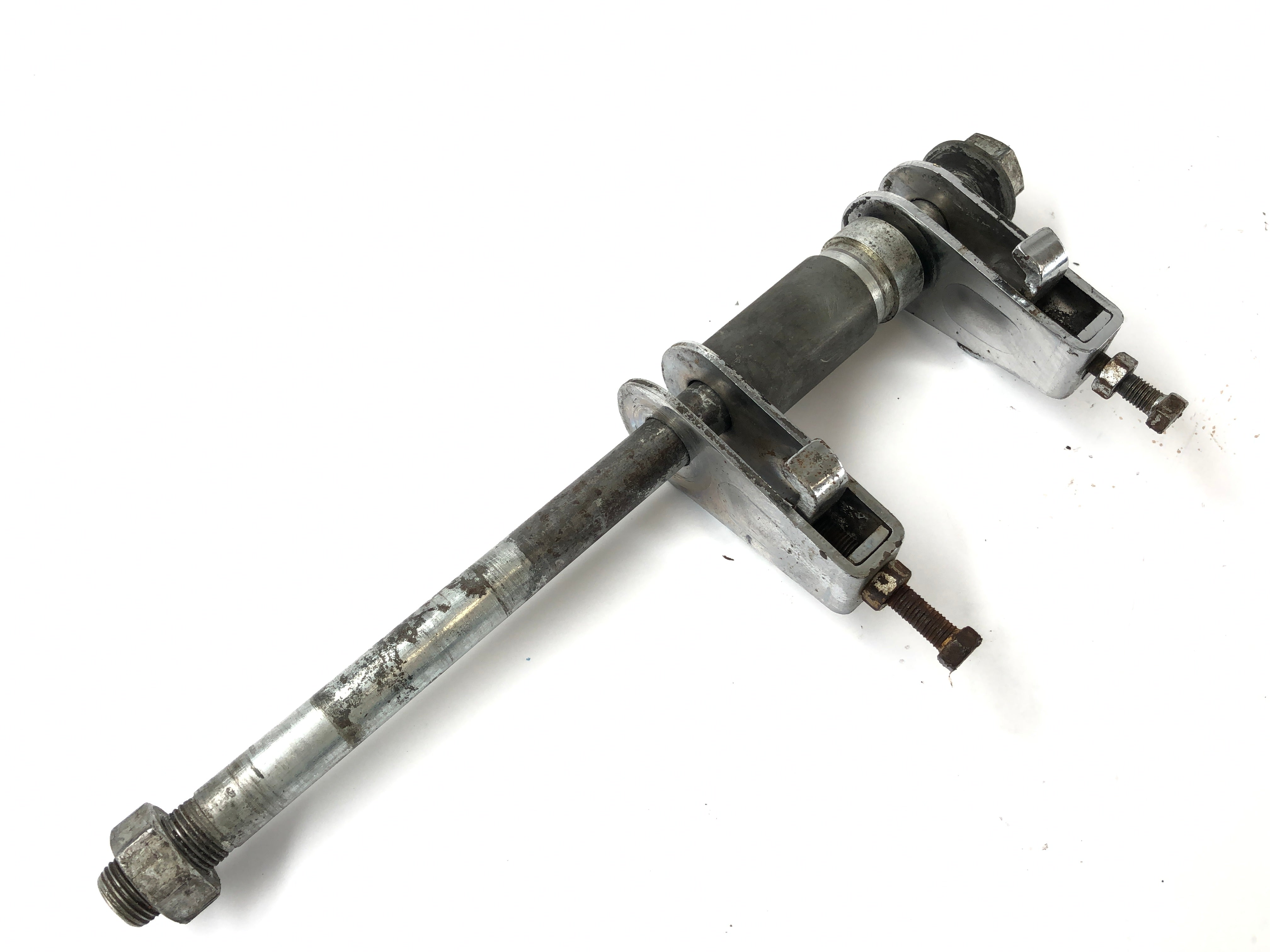 Moto Guzzi GTS 400 [Benelli] - Rear axle with chain tensioner