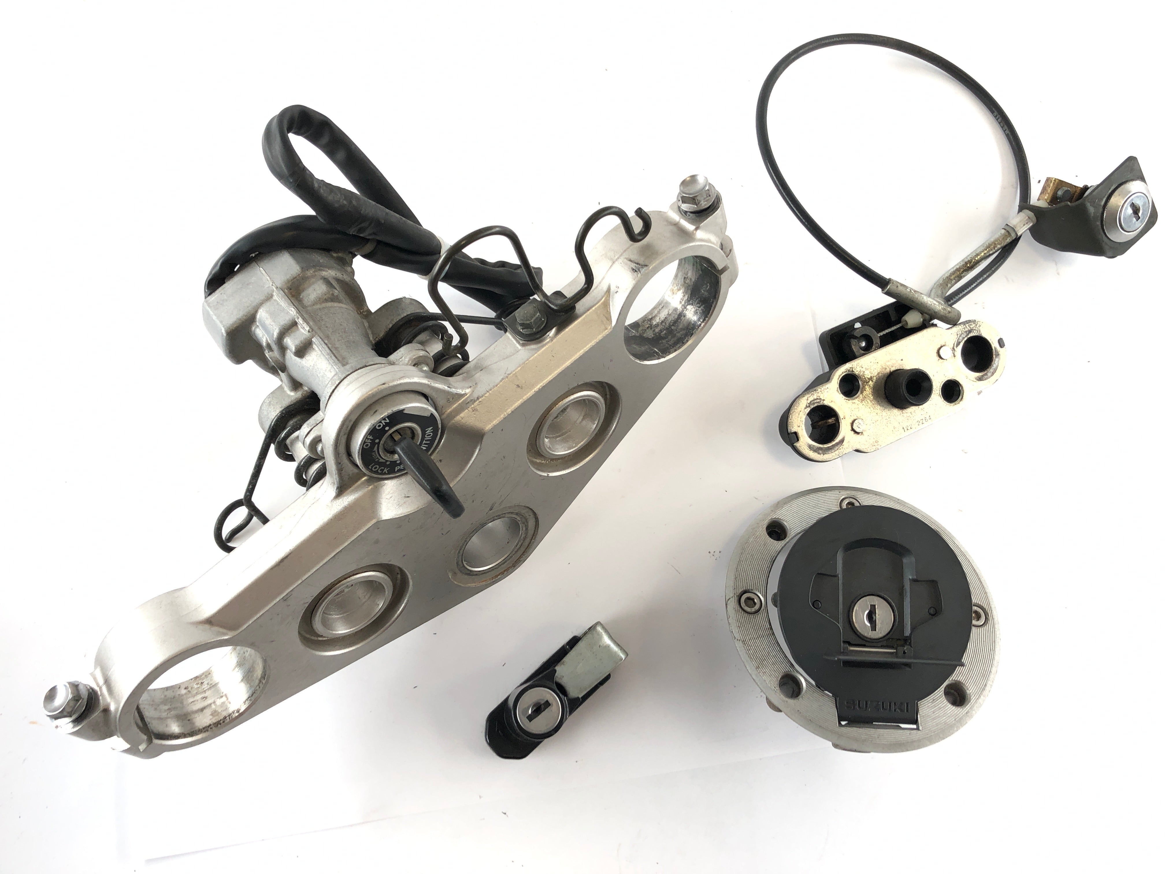 Suzuki DL 1000 V-Strom [2006] - Top triple clamp with lock set