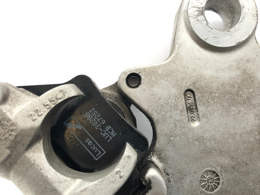 Husqvarna TE 610 E Dual H7 [1998] – stabdžių apkaba su galine inkaro plokšte