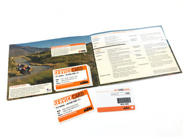 KTM Duke 690 A3 [2012] - Carnet d'entretien - 0