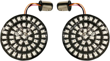 harley davidson flstc [DRAG SPECIALITIES] – LED posūkio signalų įdėklai