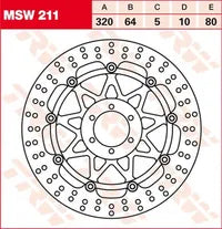 Bimota SB5 1135 [1985-1986] - DISCO DE FREIO FLOATECH WAVE – foto 7