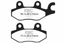 Yamaha XTZ 660 Tenere [EBC] -FA-HH Sintermetal Brake Pads-1