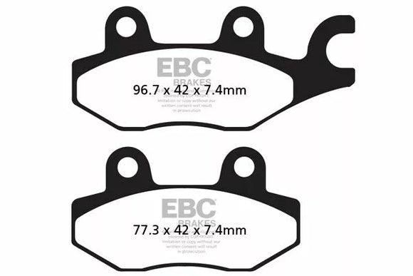 Yamaha XTZ 660 Tenere [EBC] -FA-HH Sintermetal Brake Pads