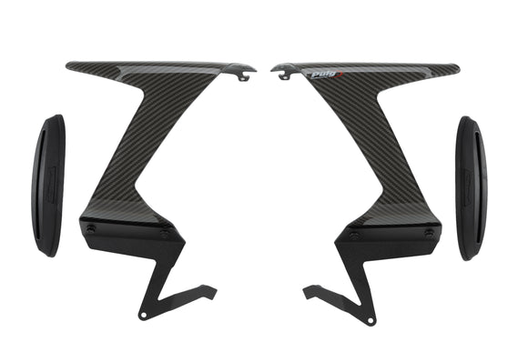 KAWASAKI ZX-6R NINJA [2025] – Race Side Spoiler – Schwarz