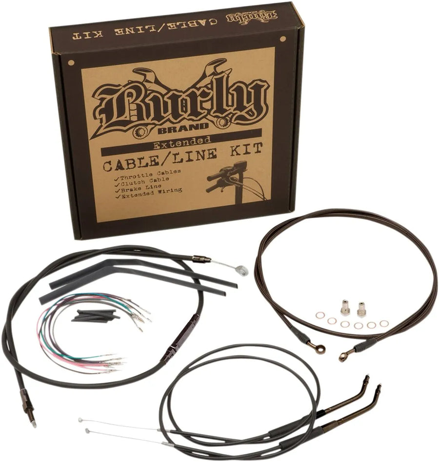 Harley Davidson Sportster 883 Iron XL [BURLY BRAND] – Set cavi per barra della prigione