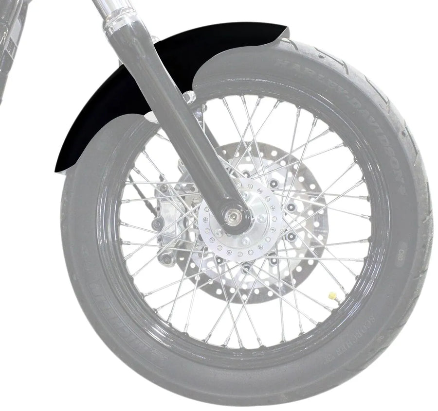 harley davidson fxlrs [KLOCK WERKS] – Hugger Series Vorderradkotflügel mit Befestigungsblöcken für Softail/Dyna