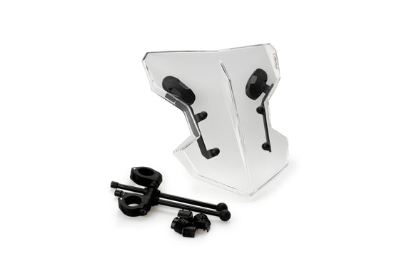 VOGE 500R [2025] – Flanker Visor Fairing Screen – Black