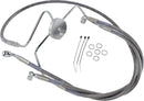 harley davidson flhri [DRAG SPECIALTIES] - Kit de linha de freio em aço inoxidável em versão estendida-1