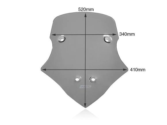 Ducati multistrada v4 [WRS] - voorruitscherm
