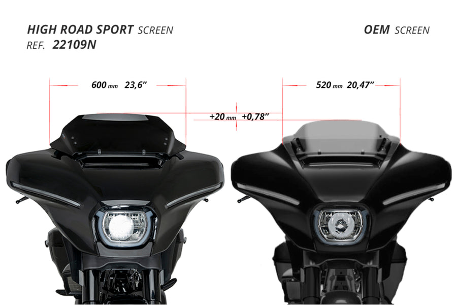 HARLEY DAVIDSON STREET GLIDE FLHX [2025] – High-Road Sport – mat sort