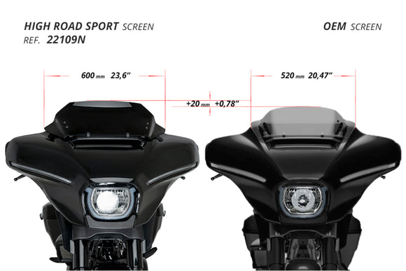 HARLEY DAVIDSON STREET GLIDE FLHX [2025] – High-Road Sport – Svart