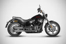 harley davidson softail street bob fxbb [ZARD] – Overlapped Slip-Ons Schalldämpfer für HD-SOFTAIL M8-6