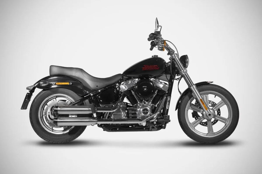 harley davidson softail street bob fxbb [ZARD] – Overlapped Slip-Ons Schalldämpfer für HD-SOFTAIL M8