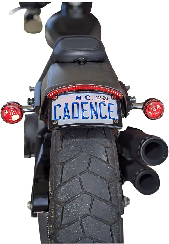 harley davidson fxfb [CUSTOM DYNAMICS] – Integroitu takavalo vilkkuilla