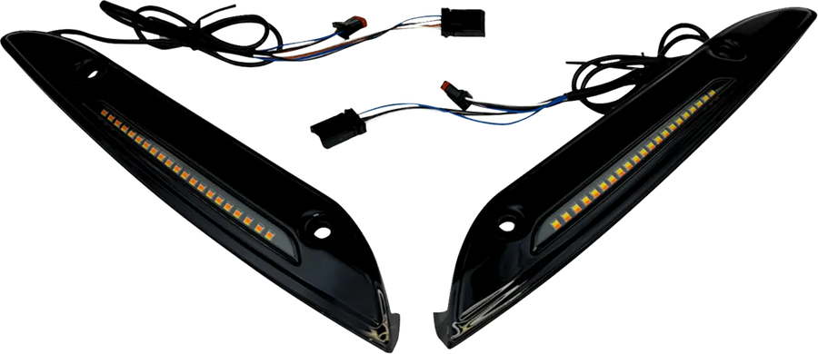 harley-davidson road glide [CUSTOM DYNAMICS] - Bande de pare-brise Genesis® 4 Dynamic LED Road Glide®