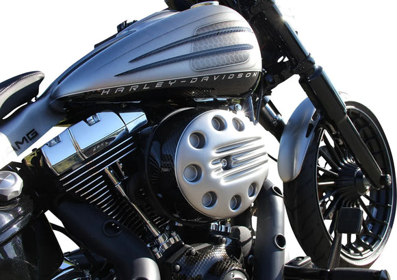 harley davidson fxsbse [CULT WERK] – luchtfilterdeksel “Slotted”