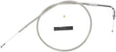 harley davidson flhtc [DRAG SPECIALTIES] – Edelstahl-ummanteltes Leerlaufkabel-1