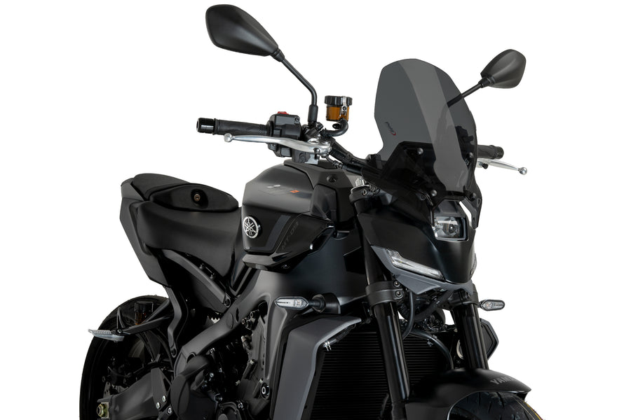 YAMAHA MT-09 Y-AMT [2024] – naujos kartos turistinis – matinė juoda