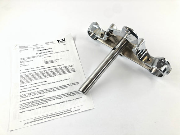 Harley Davidson FLST [1986-1990] - Gabelbrücke unten für FL Softail Chrom