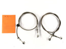 Honda XRV 750 Africa Twin RD04 [1993] - тормозные линии стальные флексные тормозные линии спереди с экспертным мнением-4