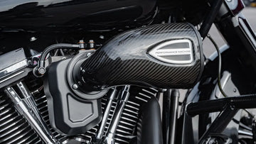 harley davidson touring [PERFORMANCE MACHINE (PM)] - C4 Series kulfiber luftfiltersæt - 0
