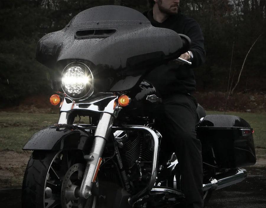 harley-davidson street [DENALI] — комплект обновления D14 Destroyer LED-Scheinwerfer — Harley-Davidson Street Glide