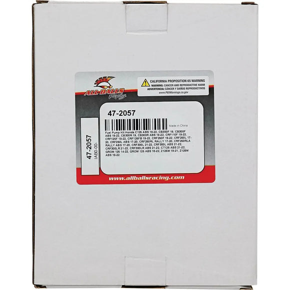 Honda CRF 300 ралли [все шары] - капитальный ремонт для топливного насоса