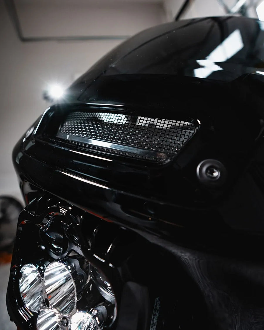 harley-davidson low rider [CUSTOM DYNAMICS] – Einsatz für Verkleidungsbelüftung