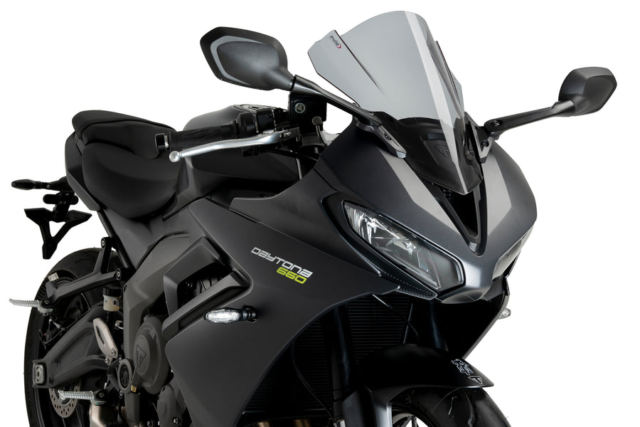 TRIUMPH DAYTONA 660 [2025] – Z-Racing Screen – Transparent