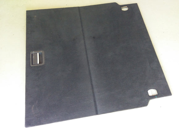 Porsche Panamera Turbo [2010] - Погрузка на пол багажник ковер Black Black