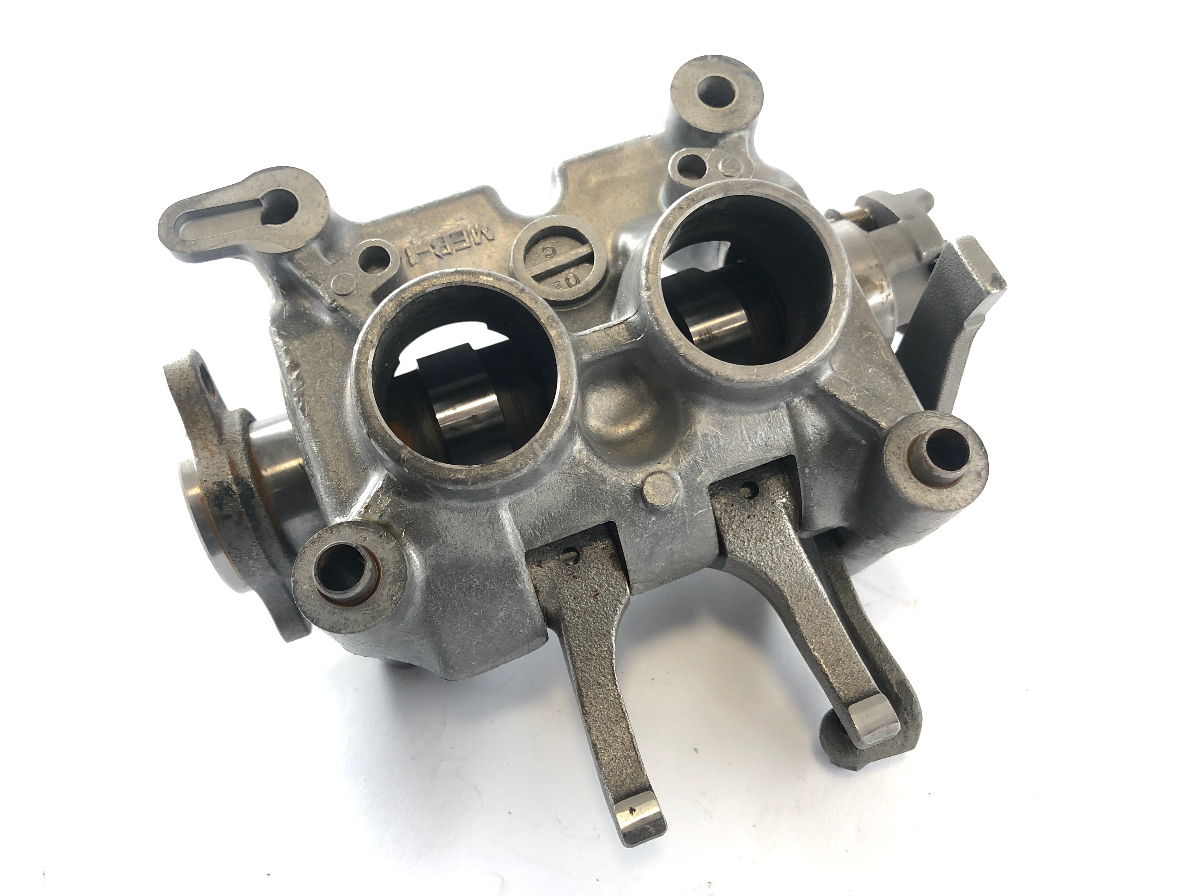 Honda CRF 450 R [2003] - Camshaft bracket with camshafts