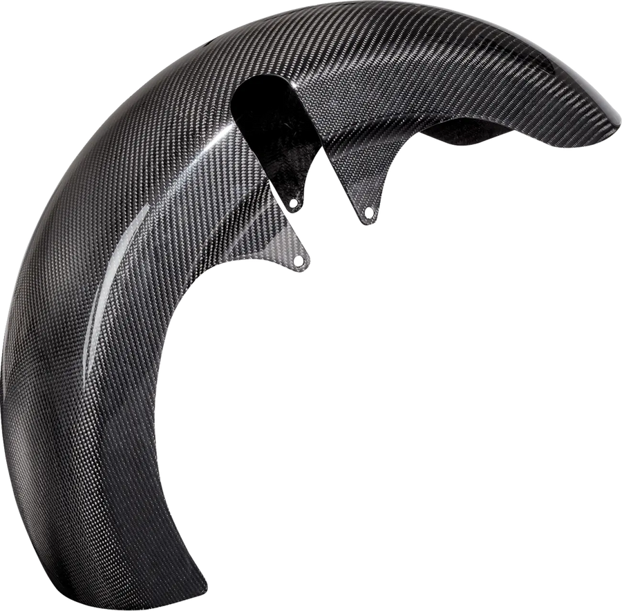 harley davidson touring [ARLEN NESS] – 21" karbonfiber frontskjerm med fettinnpakning