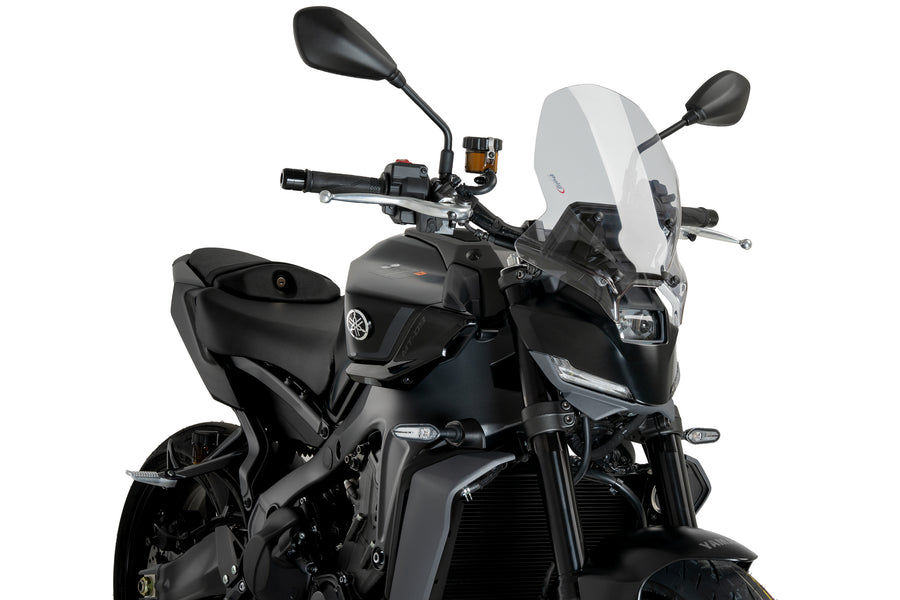 YAMAHA MT-09 Y-AMT [2024] – naujos kartos turistinis – matinė juoda