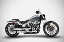 harley davidson flfb [ZARD] – Silenciador trasero superpuesto para HD-SOFTAIL (BREAKOUT/FAT BOY)-3