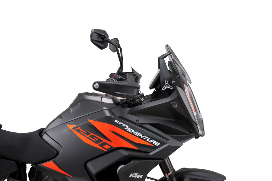 KTM 1290 SUPER ADVENTURE S [2025] – Sportscheibe – Schwarz