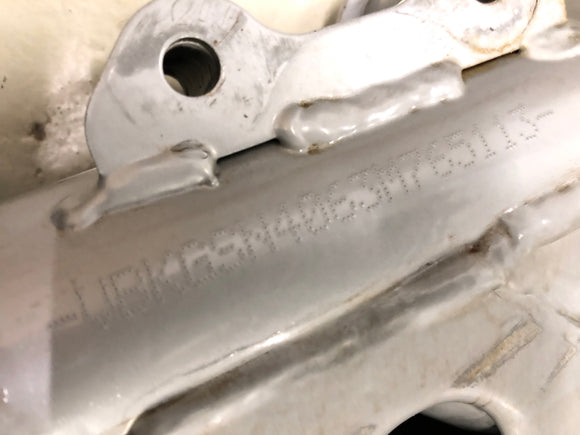 KTM 640 LC4 Adventure [2003] - Frame met papieren